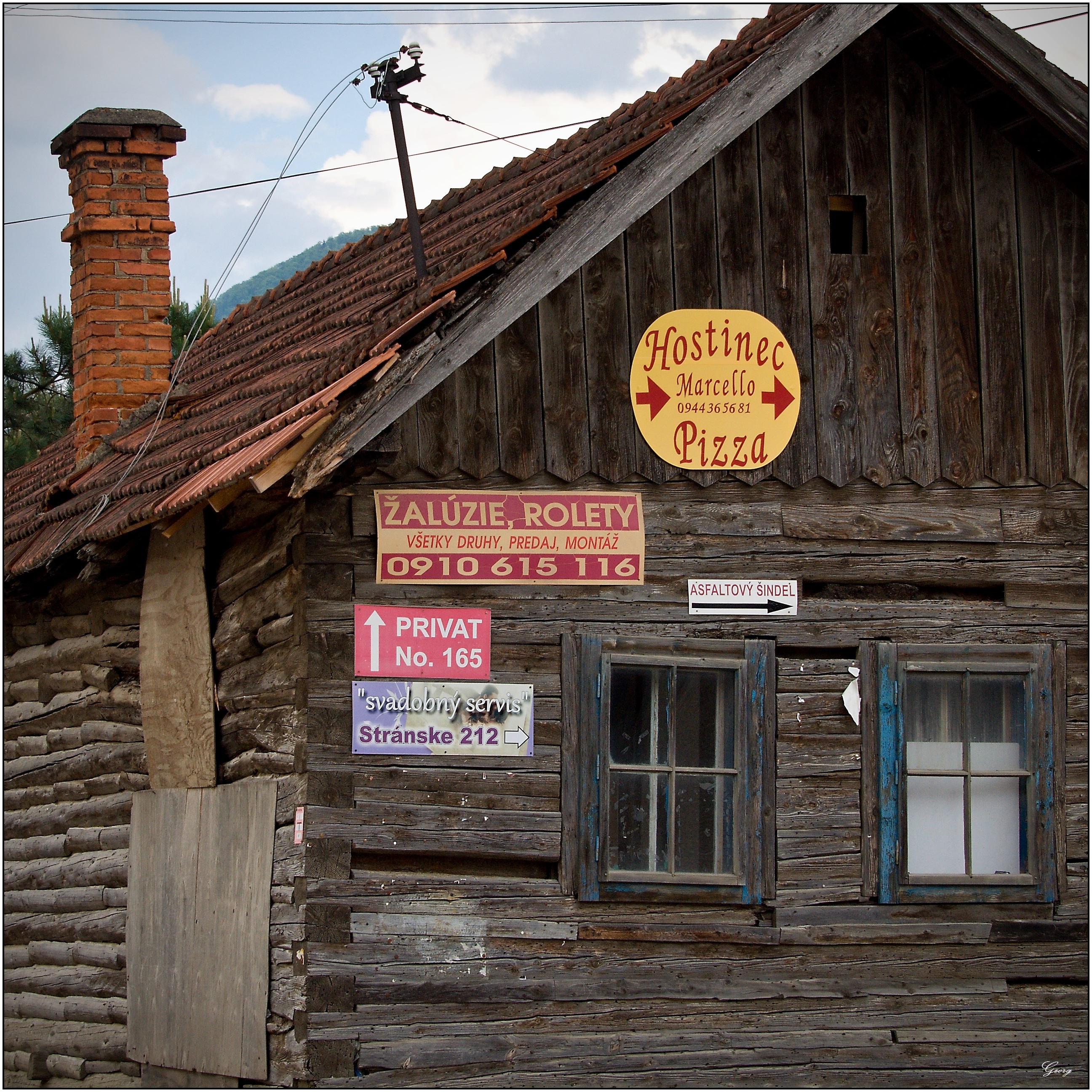 Služby na růžku