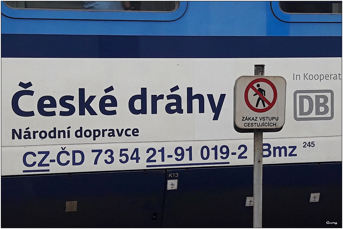 ČD Národní dopravce-zákaz vstupu cestujících 