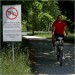 Das radfahren ist verboten 